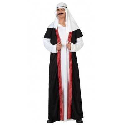 Arabische sjeik 1001 nacht verkleed feest outfit/gewaad heren