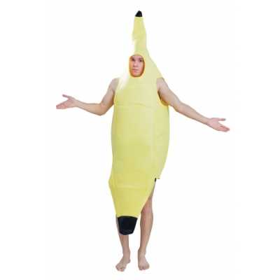 Bananen outfit volwassenen