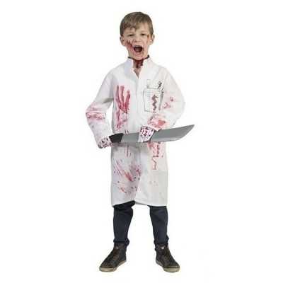 Bebloede doktersjas kinderen maat 164