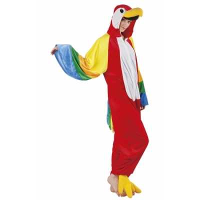 Canaval onesie papegaai dames