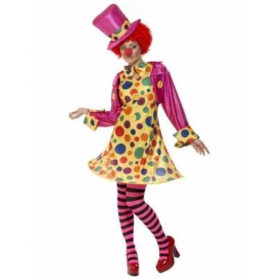 Dames clowns carnavalskleding
