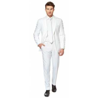 Fel wit feest outfit outfit heren