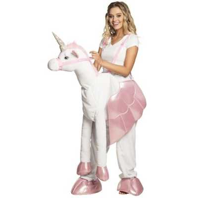 Instap feest outfit eenhoorn volwassenen