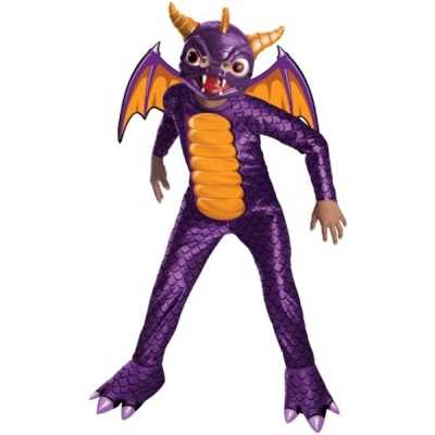 Paars draak feest outfit Skylanders