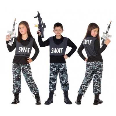 Politie swat verkleed outfit/kostuum kinderen