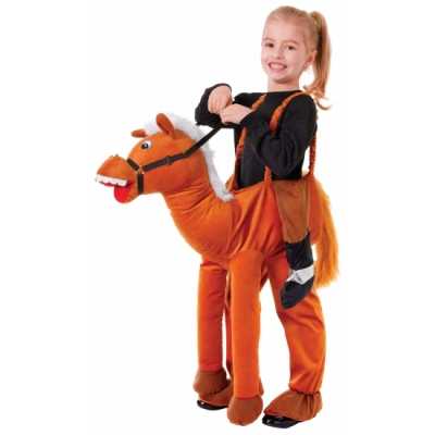 Verkleed stap paard feest outfit kids