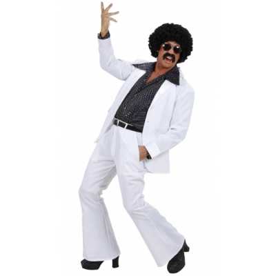 Witte disco outfit heren
