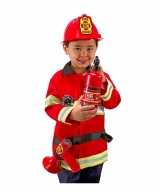 Carnavalskleding brandweer kids