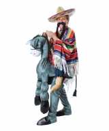 Instap feest outfit mexicaan op ezel
