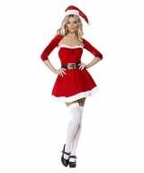 Kerstvrouw jurkje bolero