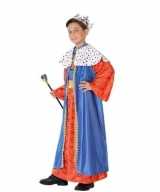 Kinder feest outfit wijzen uit oosten blauw