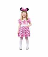 Meisjes roze muis feest outfit
