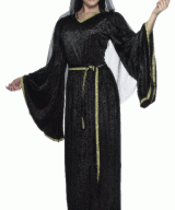 Middeleeuwse dames jurkjes zwart