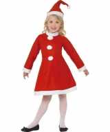 Rood kerst feest outfit meiden