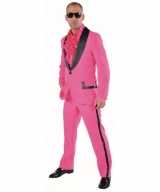 Roze smoking feest outfit heren