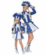 Twirl feest outfit blauw meiden